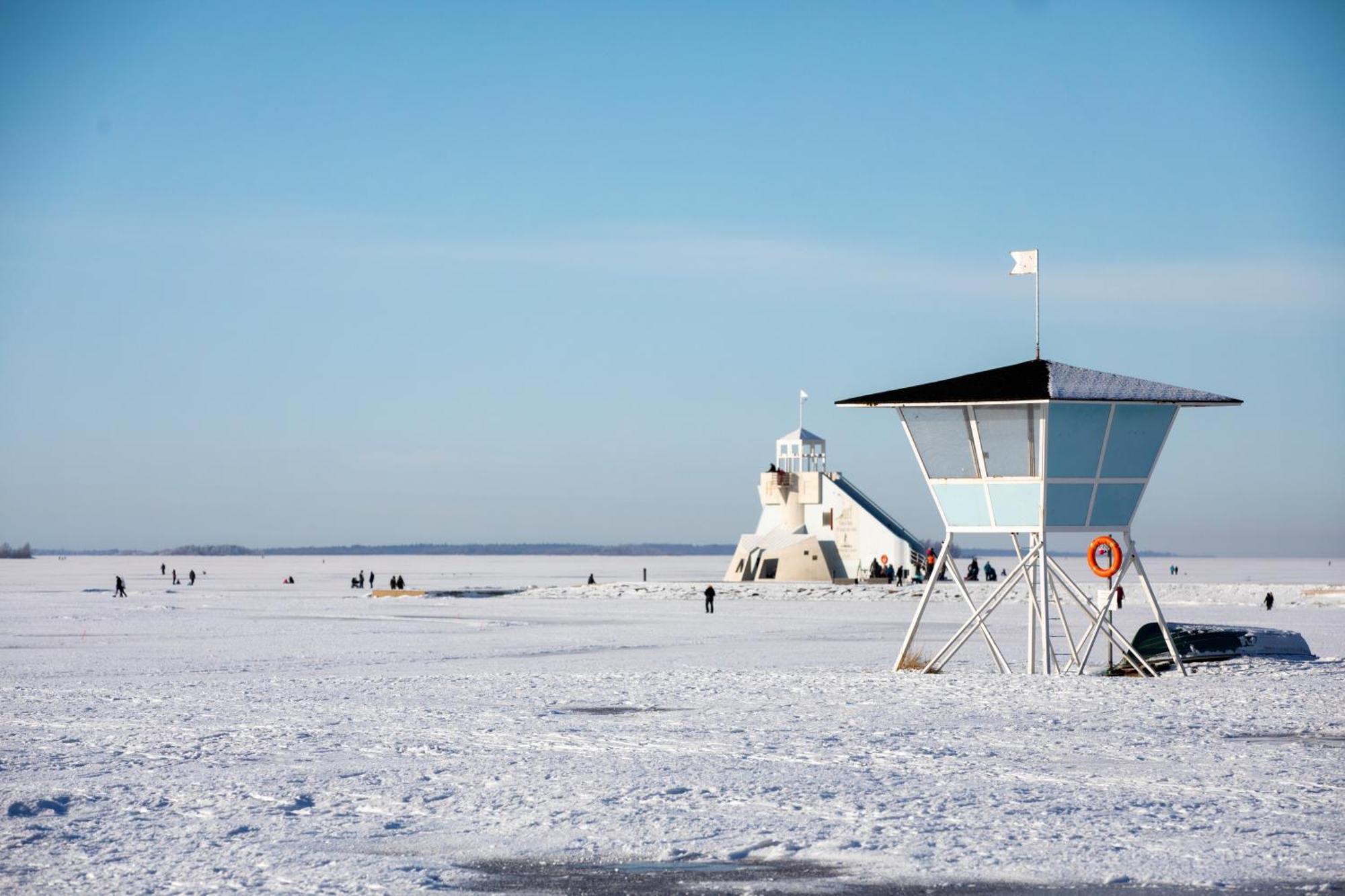 Nallikari Seaside Aalto Apartments Oulu Exterior photo